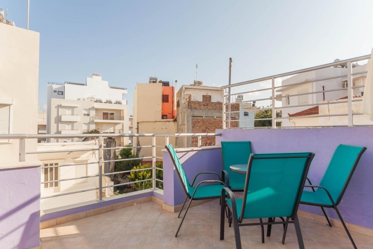 Faidra 02 City Center Apartment Heraklion  ภายนอก รูปภาพ